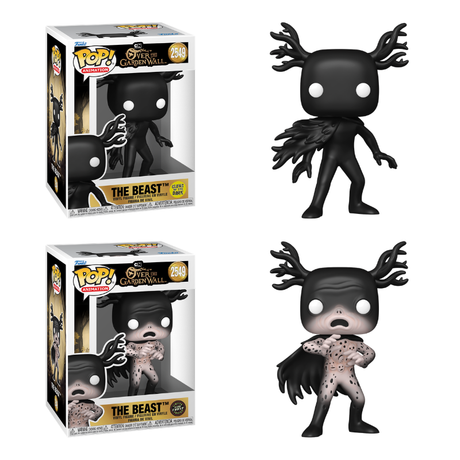 Funko Pop! Animation: Over the Garden Wall The Beast figure with detailed sculpt and colorful design, collectible figure from Shak's Pop Shop
