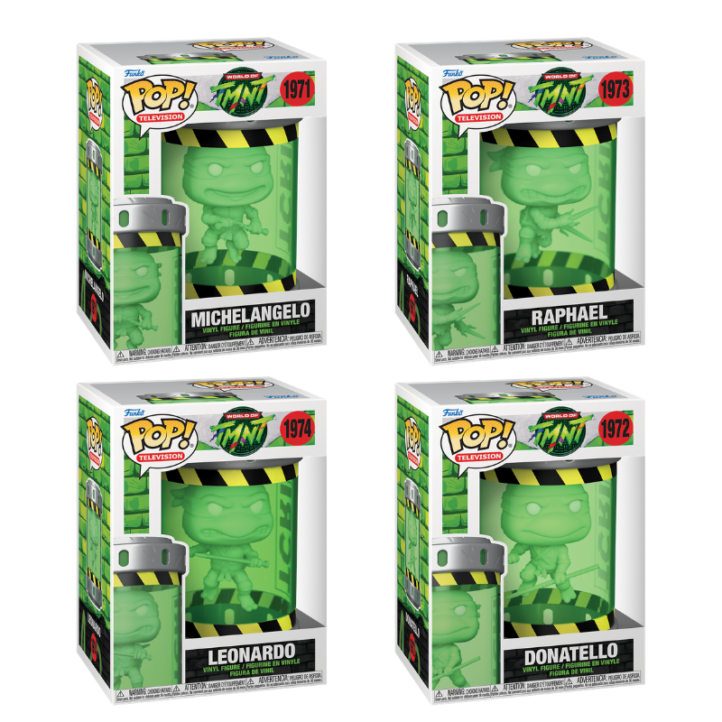Funko Pop! Premium: Teenage Mutant Ninja Turtles: 4 Pop Bundle