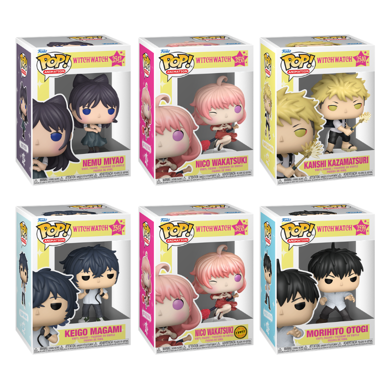 Funko Pop! Animation: Witch Watch: 6 Pop Bundle