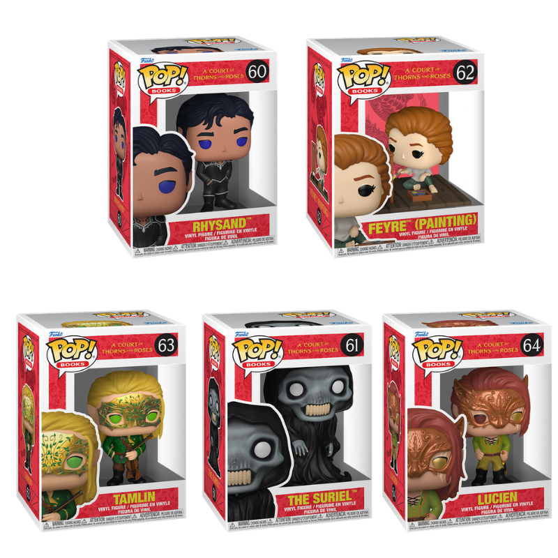 Funko Pop! Books: A Court of Thorns and Roses: 5 Pop Bundle