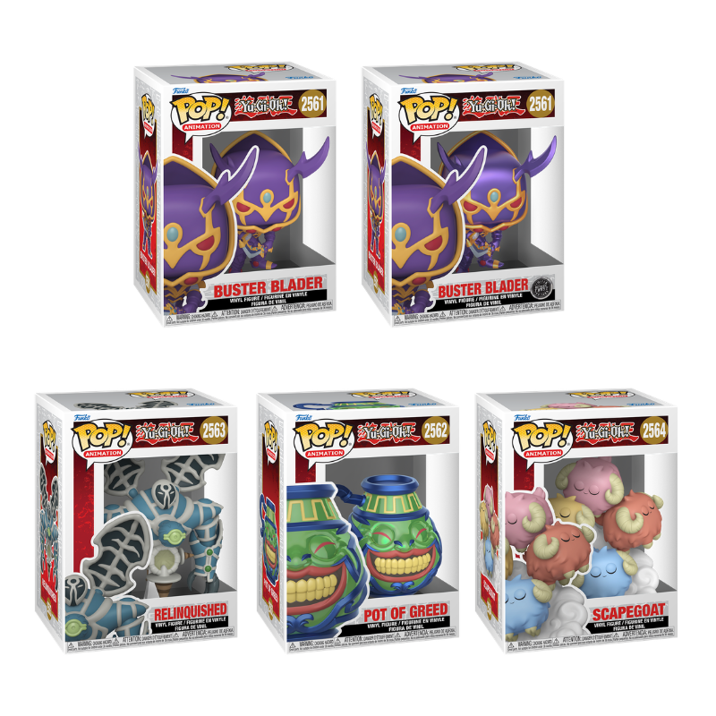 Funko Pop! Animation: Yu-Gi-Oh: 5 Pop Bundle