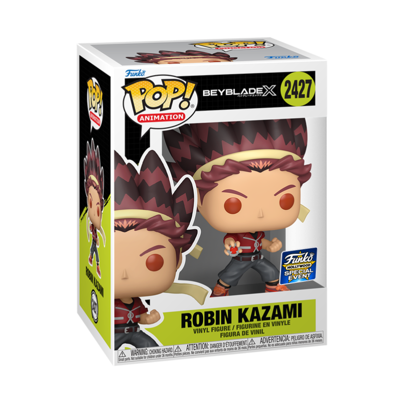 Funko Pop! Animation: Beyblade X: Robin Kazami (Funko Hollywood Special Event)