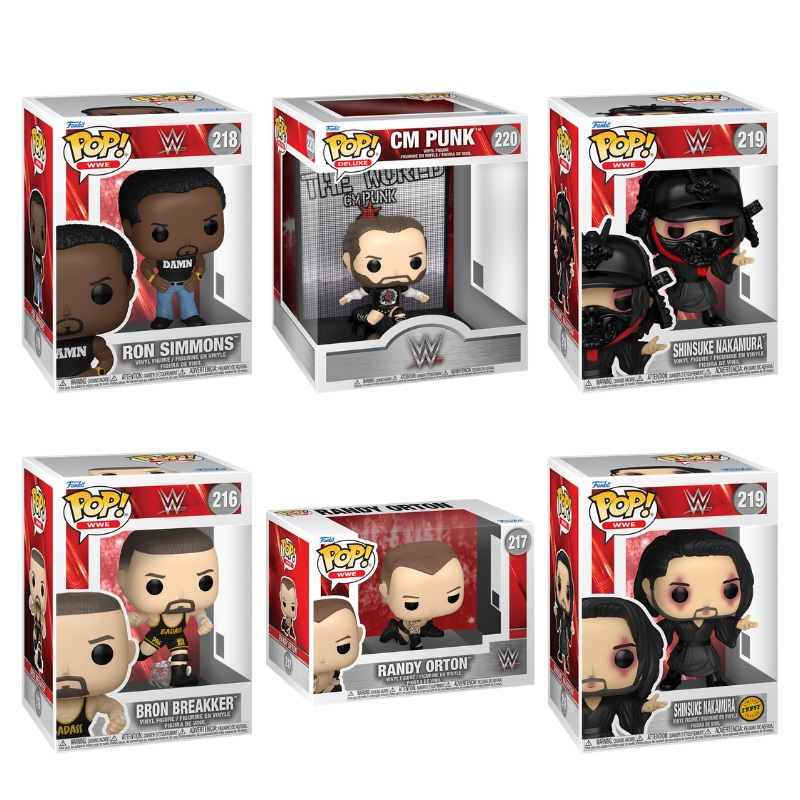 Funko Pop! WWE: 6 Pop Bundle