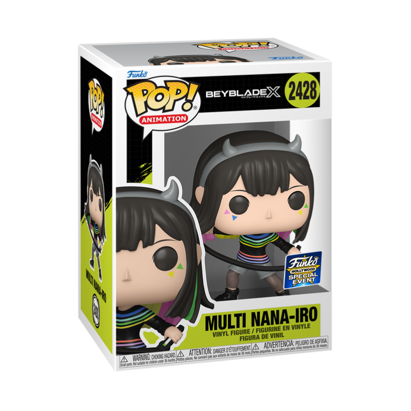 Funko Pop! Animation: Beyblade X: Multi Nana-Iro (Funko Hollywood Special Event)