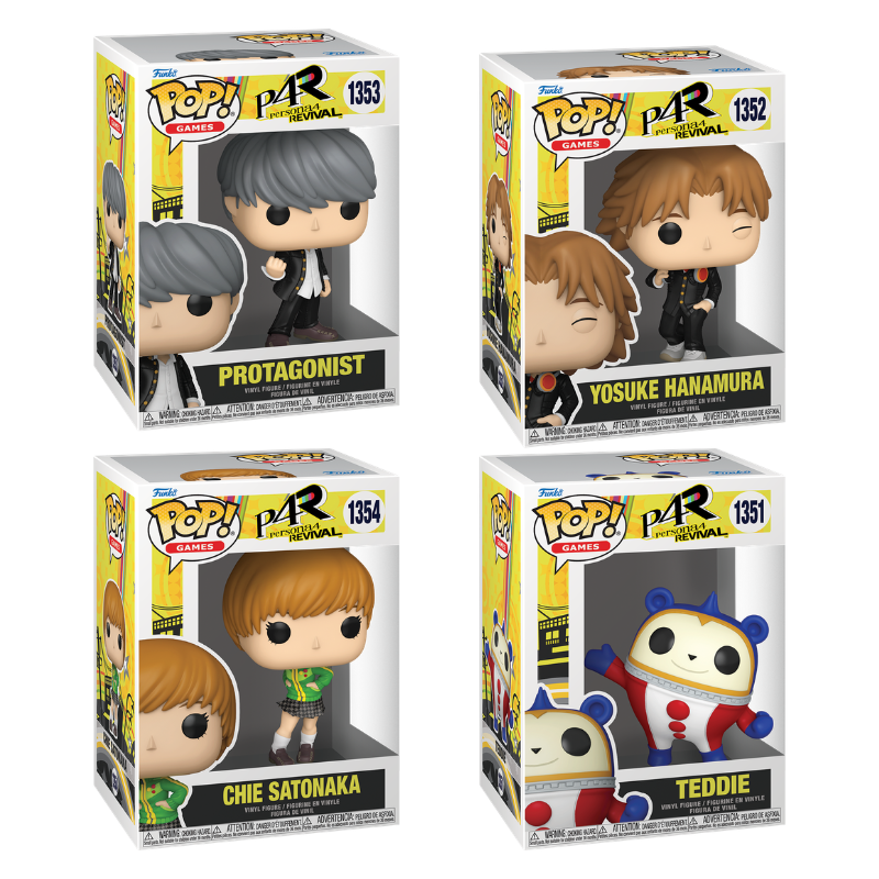 Funko Pop! Games: Persona 4: 4 Pop Bundle