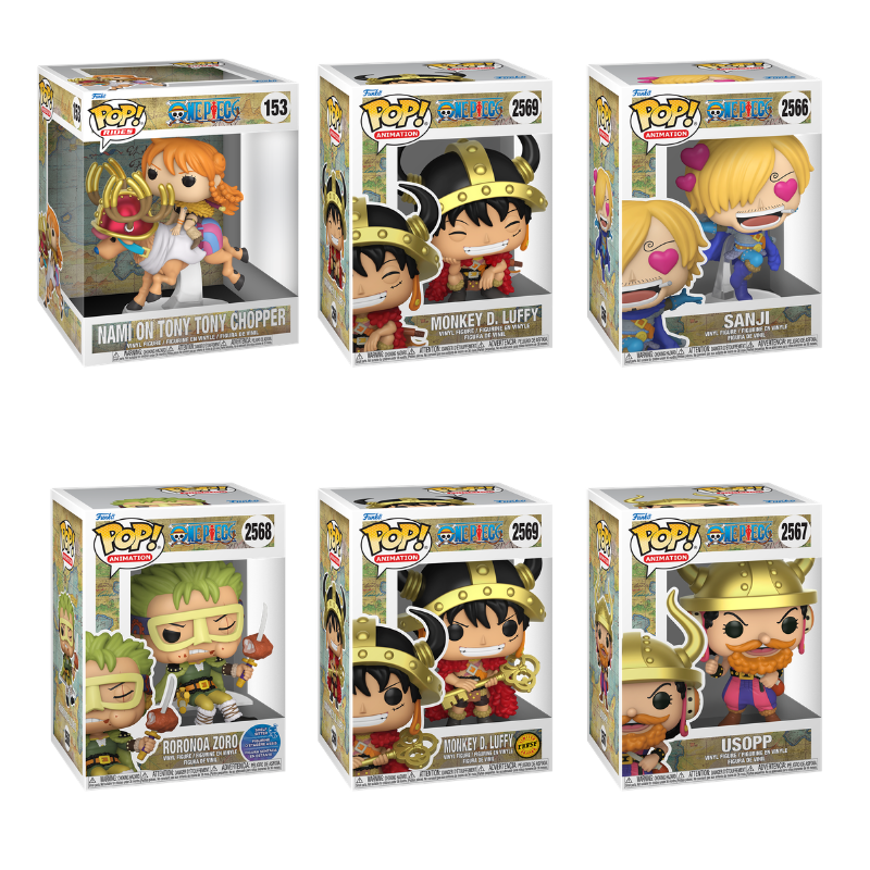 Funko Pop! Animation: One Piece: 6 Pop Bundle