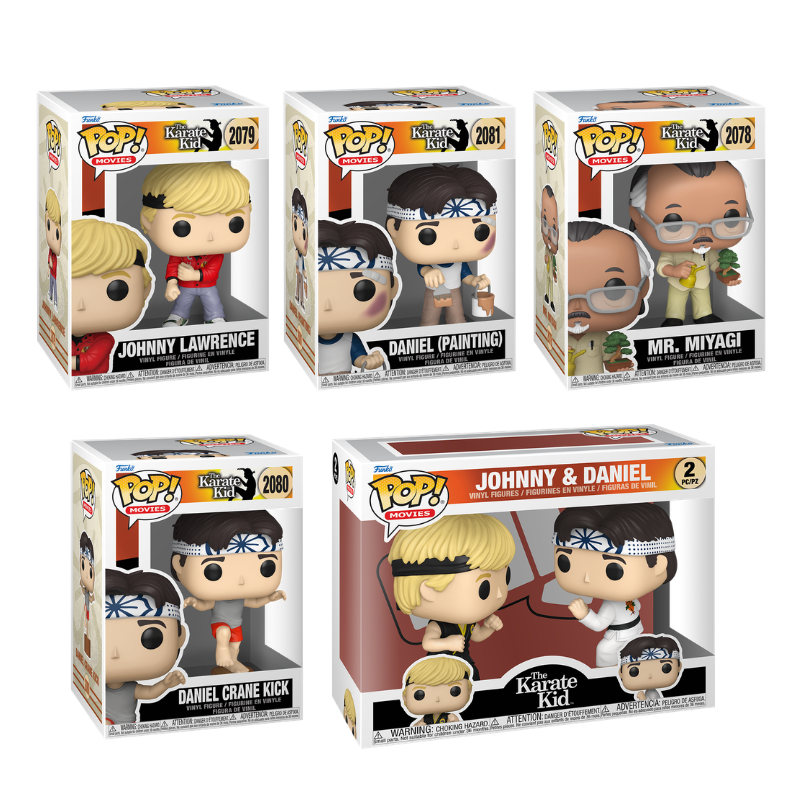 Funko Pop! Movies: The Karate Kid: 6 Pop Bundle