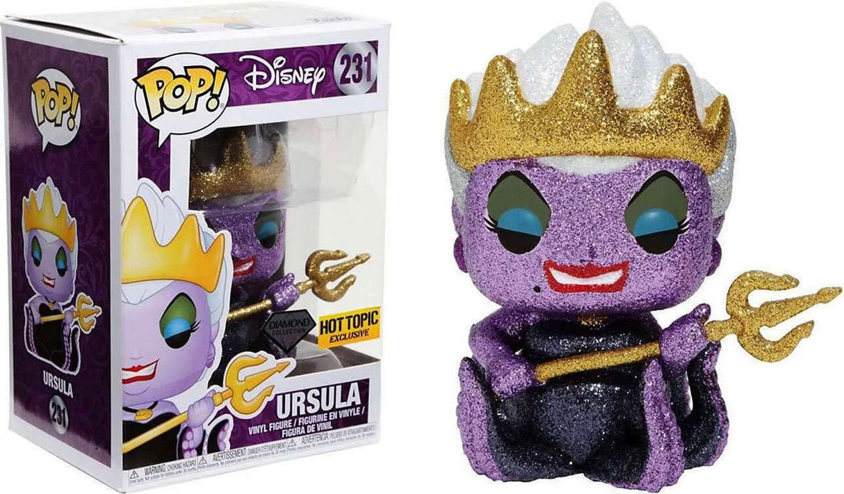 Funko Pop! Disney: Ursula With Trident (Diamond) (Hot Topic Exclusive)