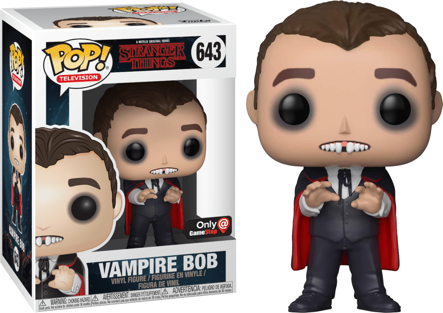 Funko Pop! Television: Stranger Things: Vampire Bob (EB Games Exclusive)