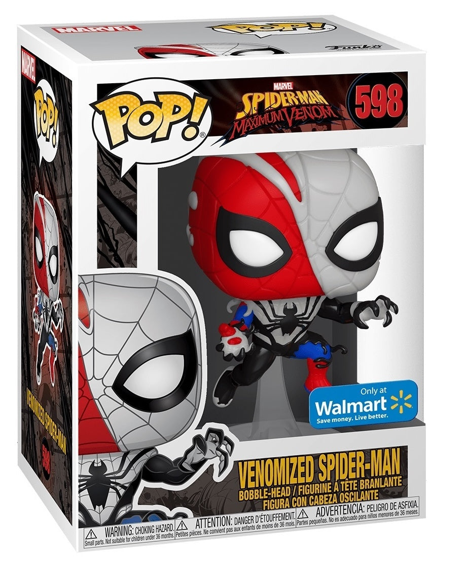 Funko Pop! Marvel: Spider-Man Mximum Venom: Venomized Spider-Man (Walmart Exclusive)