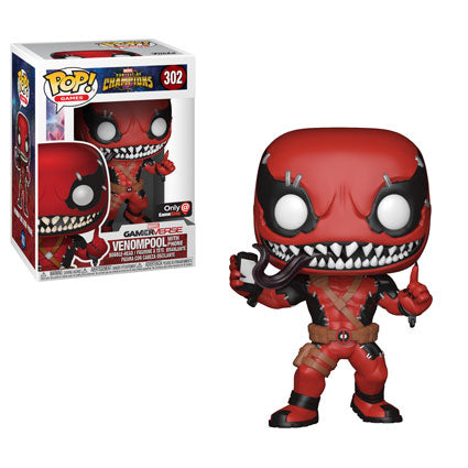 Funko Pop! Games: Marvel Contest of Champions: Venompool with Phone (GameStop Exclusive)