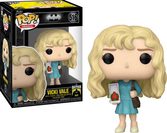 Funko Pop! Heroes: Batman 85th Anniversary: Vicky Vale (1989) (Box Imperfection)