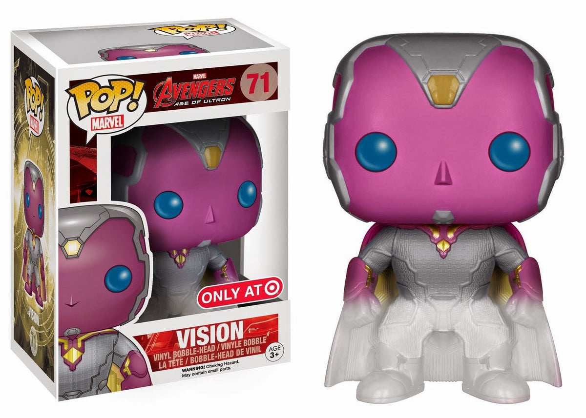 Funko Pop! Marvel: Vision (Phasing) (Target Exclusive) (Box Imperfection)
