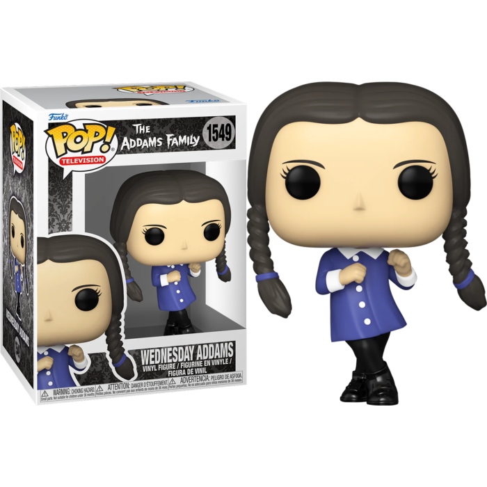 Funko Pop! Television: Wednesday: Wednesday Addams Dancing (Box Imperfection)