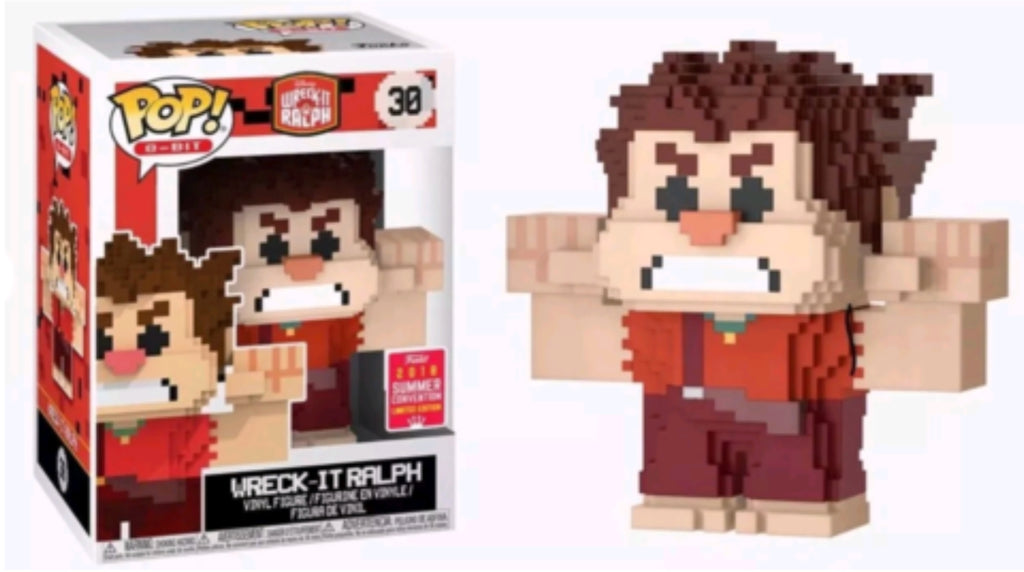 Funko Pop! 8-Bit: Disney's Wreck-It Ralph: Wreck-It Ralph (2018 Summer Convention Shared Exclusive)