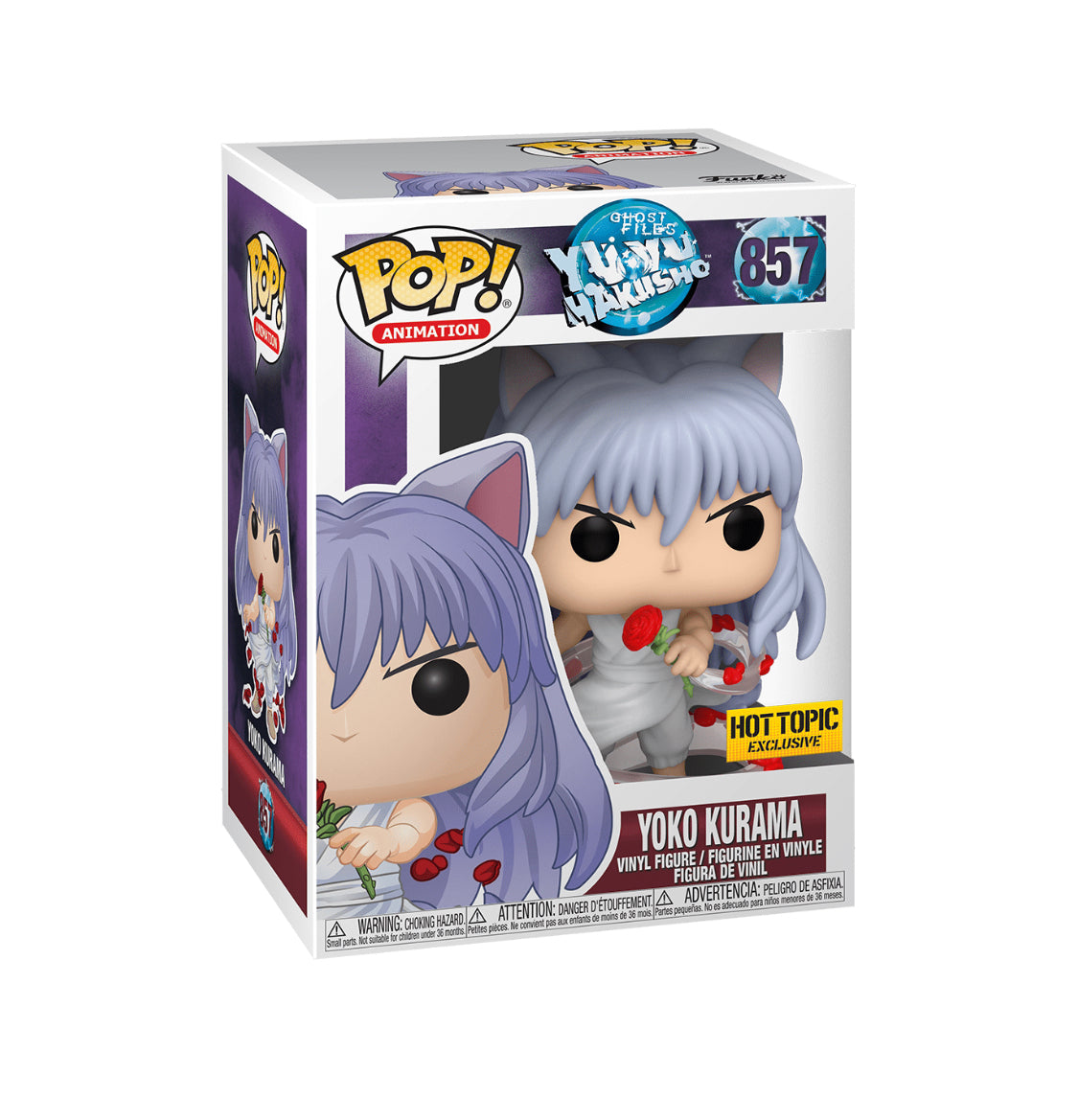 Funko Pop! Animation: Yu Yu Hakusho: Yoko Kurama (Hot Topic Exclusive) (Box Imperfections)