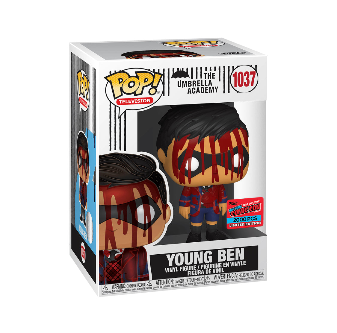Funko Pop! Television: The Umbrella Academy: Young Ben (2020 NYCC Con Sticker) (L.E 2,000)