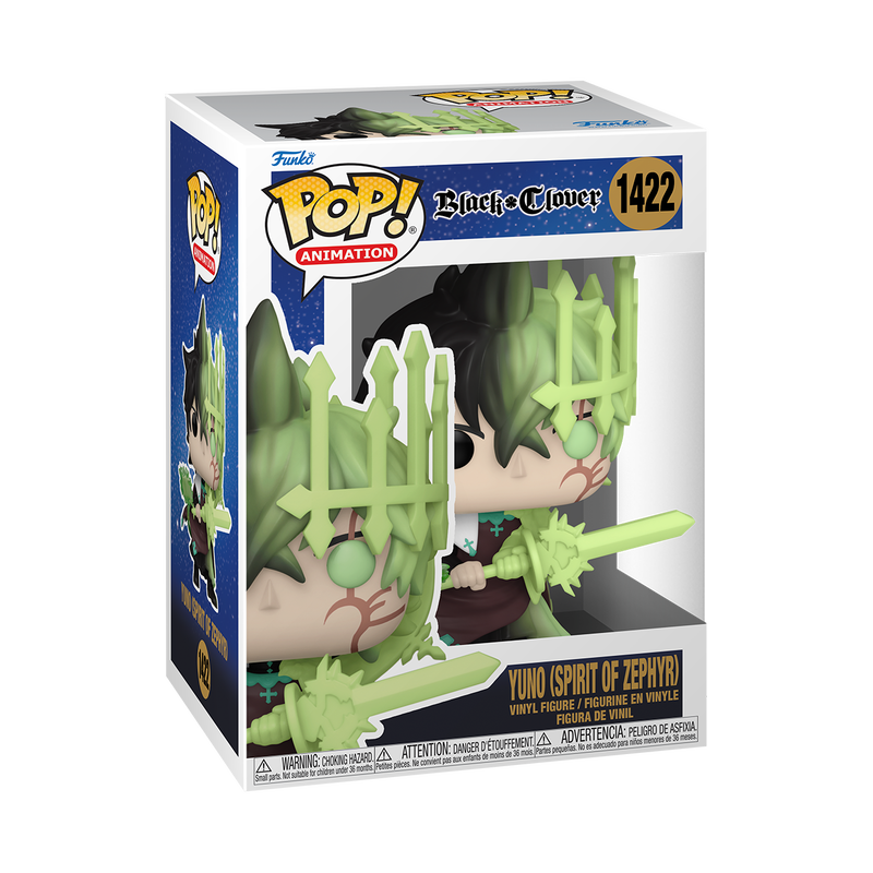 Funko Pop! Animation: Black Clover: Yuno (Spirit Of Zephyr)