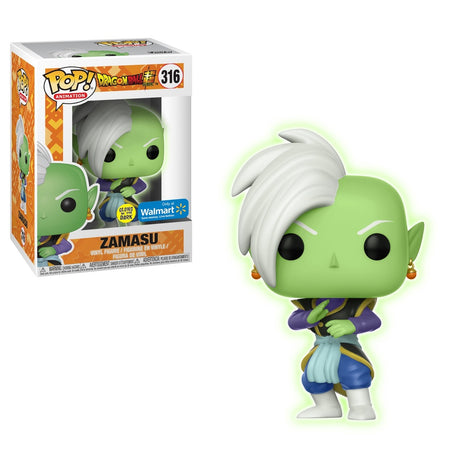 Funko Pop! Animation: Dragonball Z: Zamasu (Glow) (Walmart Exclusive) - Shak's Pop Shop