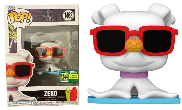 Funko Pop! Disney: Nightmare Before Christmas: Zero With Sunglasses (2024 Convention Exclusive)