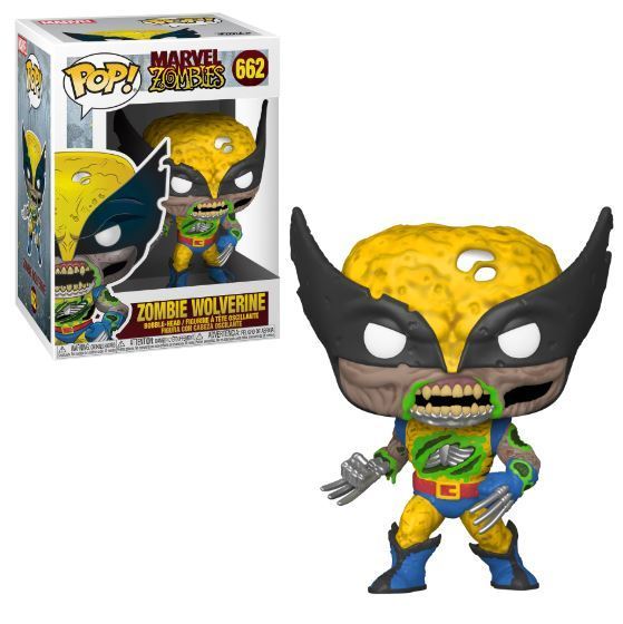 Funko Pop! Marvel: Marvel Zombies: Zombie Wolverine (Box Imperfection)