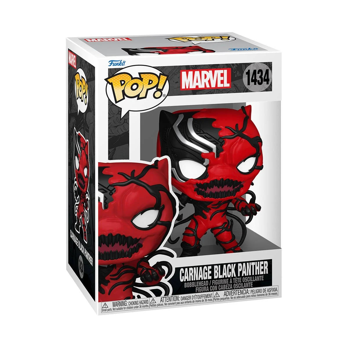 Funko Pop! Marvel: Carnage Black Panther