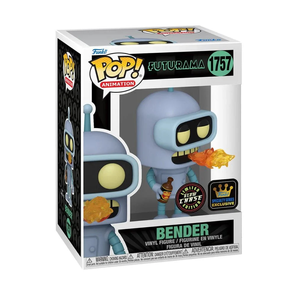 Funko Pop! Animation: Futurama: Bender (Chase) (Specialty Series)