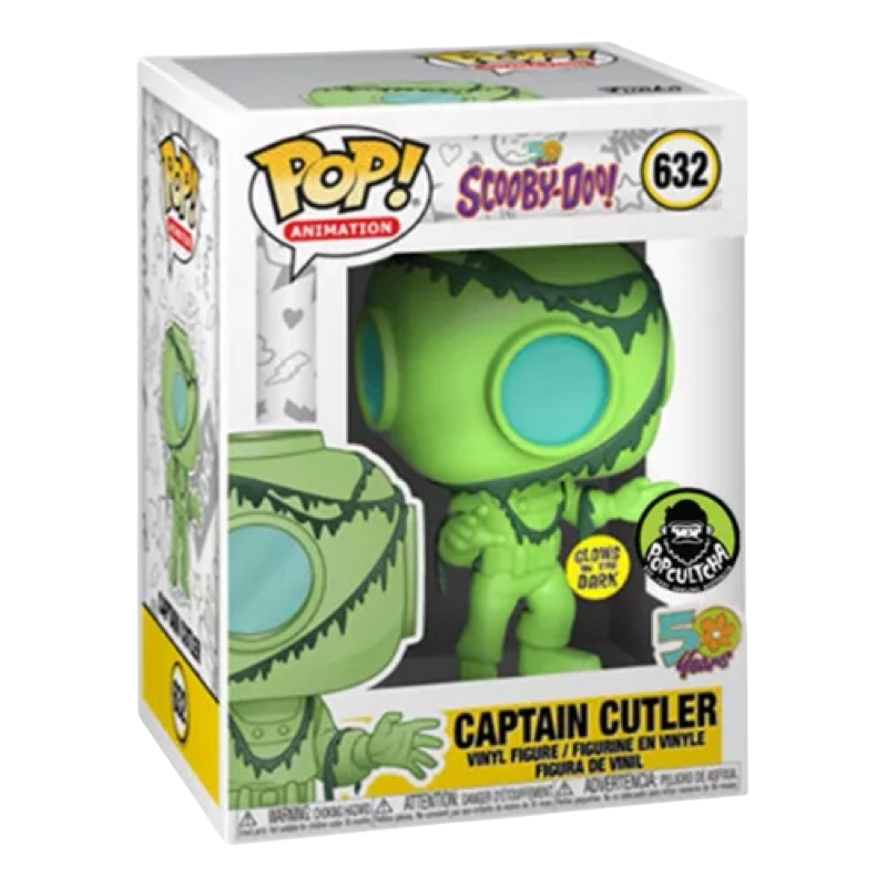 Funko Pop! Animation: Scooby Doo: Captain Cutler (Popcultcha Exclusive) (Box Imperfection)