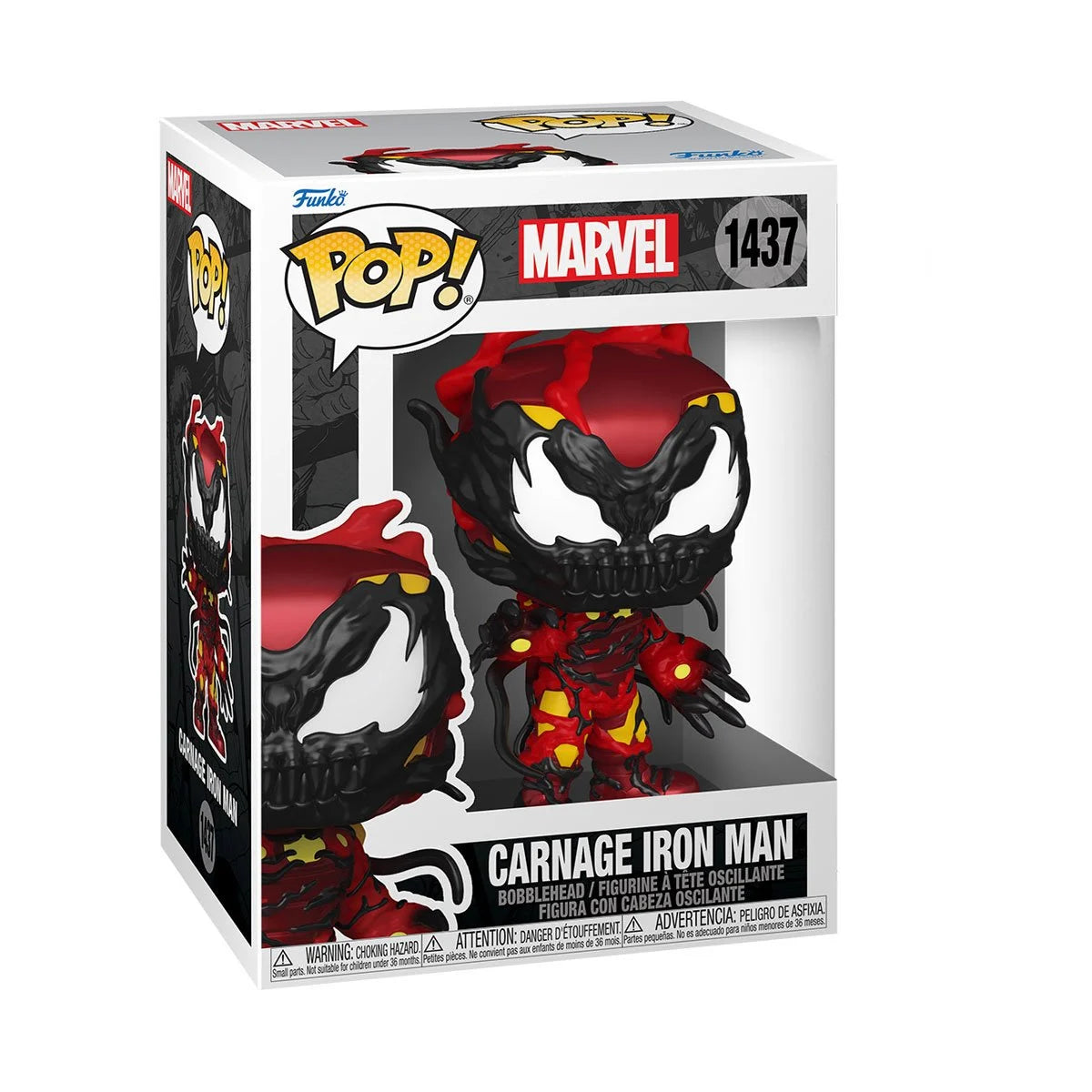 Funko Pop! Marvel: Carnage Iron Man