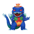 Funko Pop! Space Godzilla Legendary Edition figure, limited SDCC 2026 exclusive, detailed collectible from Shak's Pop Shop.