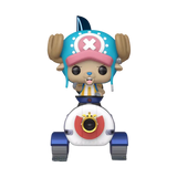 Funko Pop! Rides Tony Tony Chopper with Brachio Tank figure from One Piece, summer convention shared exclusive, detailed collectible toy