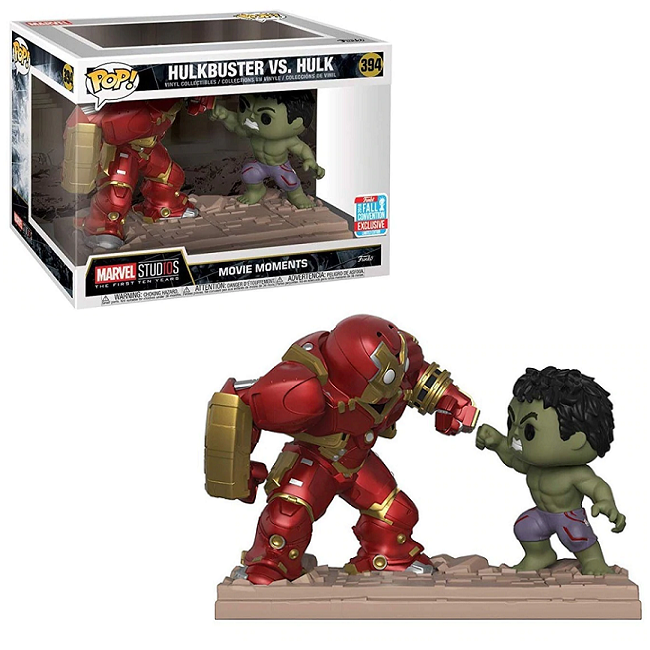 Funko Pop! Marvel: Hulkbuster Vs. Hulk (2018 Fall Convention Exclusive)