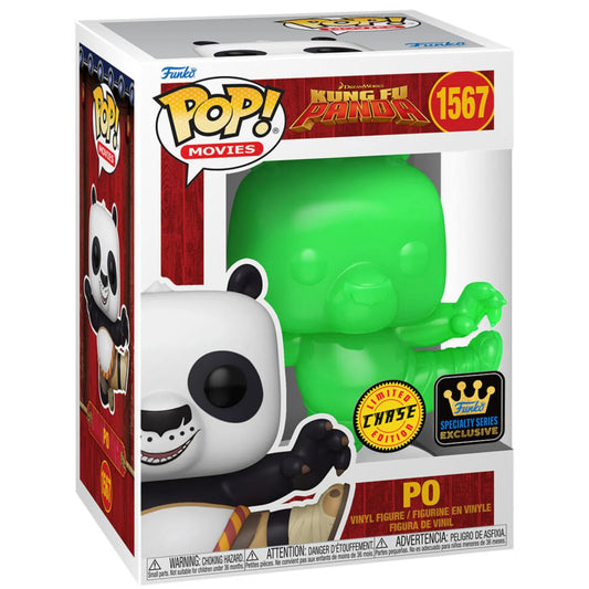 Funko Pop! Movies: Kung Fu Panda: Po (Flying Kick) (Jade Chase) (Specialty Series Exclusive)