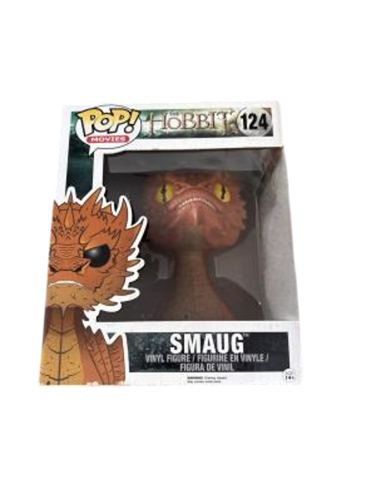 Funko Pop! Movies: The Hobbit: Smaug (Yellow Eyes) (Chase) (No Sticker)