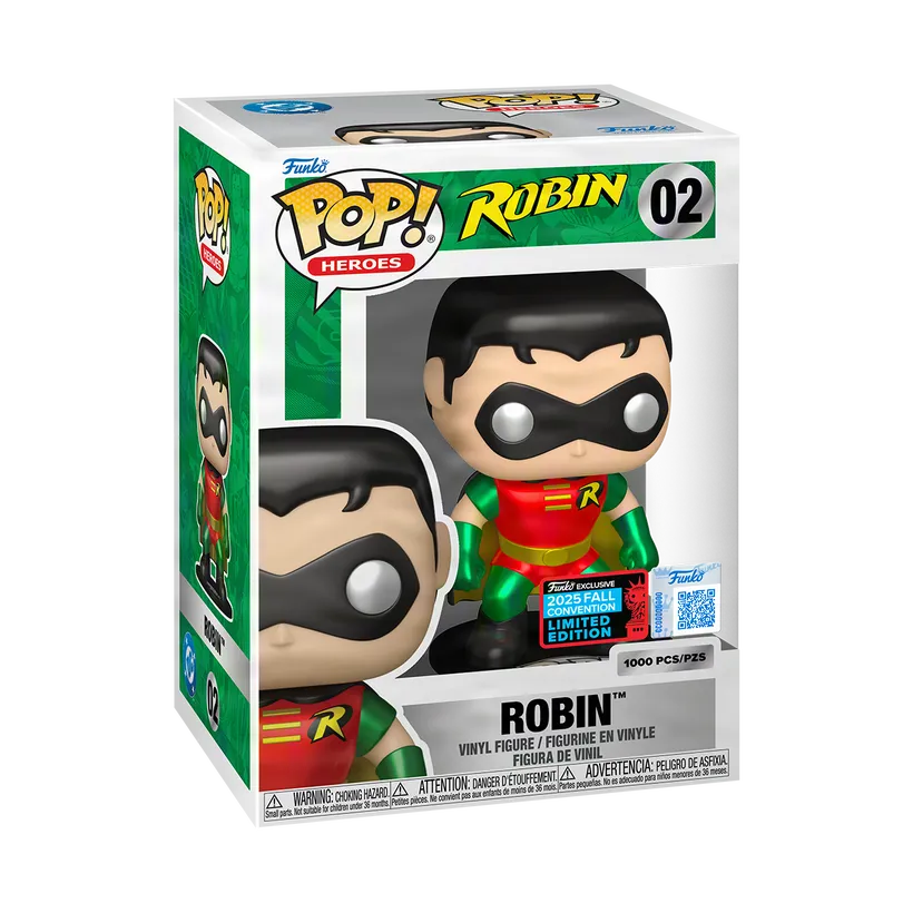 Funko Pop! Mystery: DC Heroes (2025 Fall Convention Shared Exclusive)