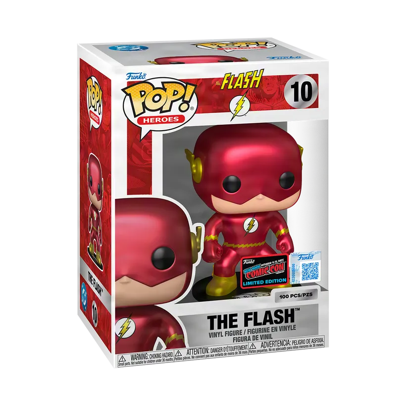 Funko Pop! Mystery: DC Heroes: The Flash (LE 100) (2025 NYCC Convention Exclusive)
