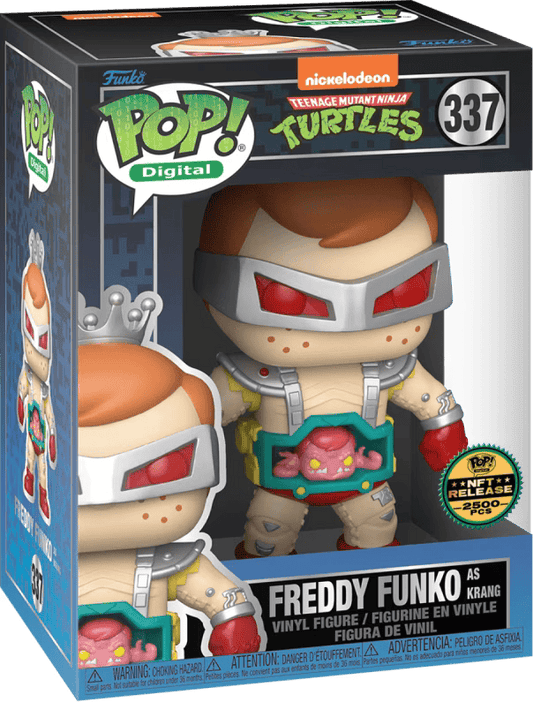 Funko Pop! Digital NFT: Teenage Mutant Ninja Turtles: Freddy Funko As Krang (L.E 2,500)