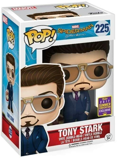 Funko Pop! Marvel: Spider-Man Homecoming: Tony Stark (2017 Summer Convention Shared Exclusive)
