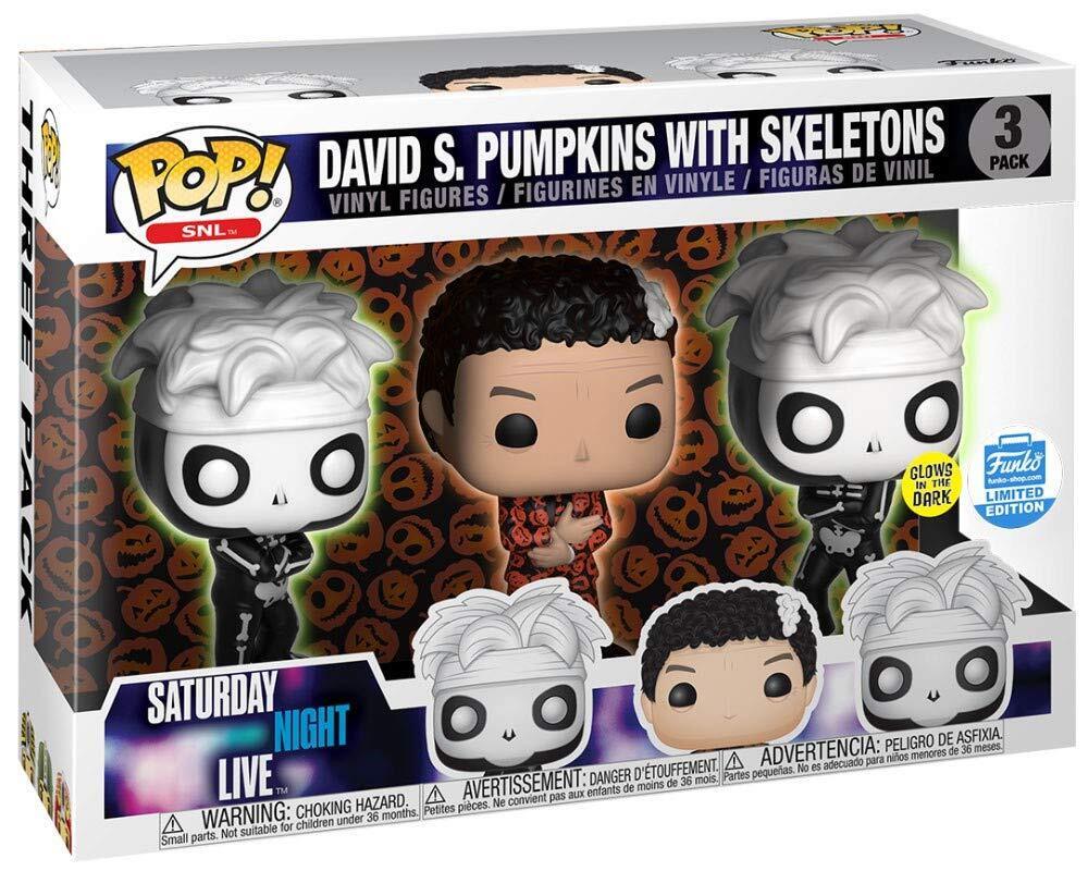 Funko Pop! Saturday Night Live: David S. Pumpkins with Skeletons (Glow) (Funko Shop Exclusive)
