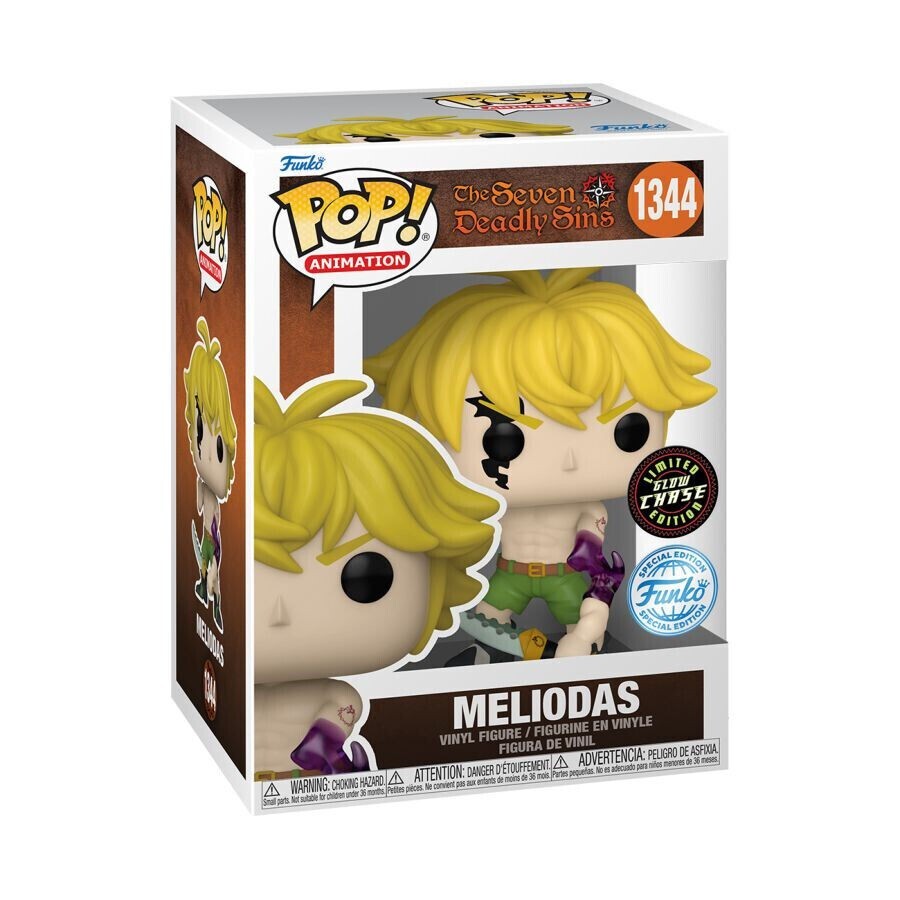 Funko Pop! Animation: The Seven Deadly Sins: Meliodas (Chase) (Special Edition)