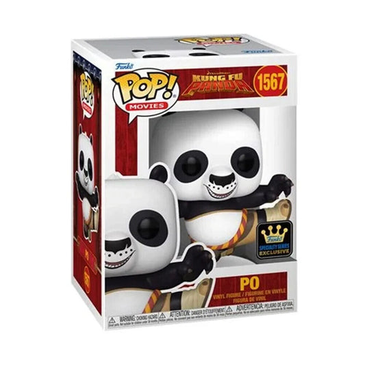 Funko Pop! Movies: Kung Fu Panda: Po (Flying Kick) (Specialty Series Exclusive)