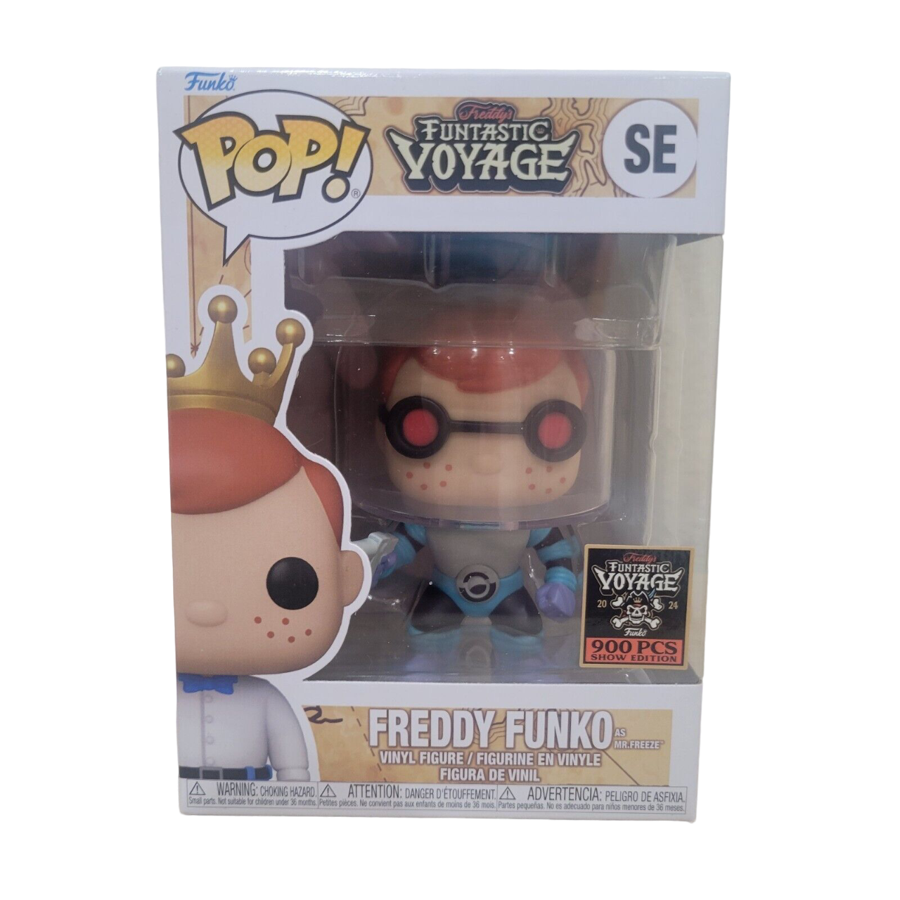 Freddy Funko As Mr.Freeze (2024 Fundays Exclusive) (L.E 900) (Box Imperfection)