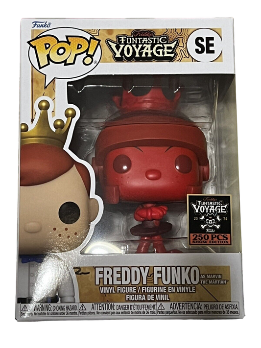 Freddy Funko As Marvin The Martian (Red) (2024 Fundays Exclusive) (L.E 250)