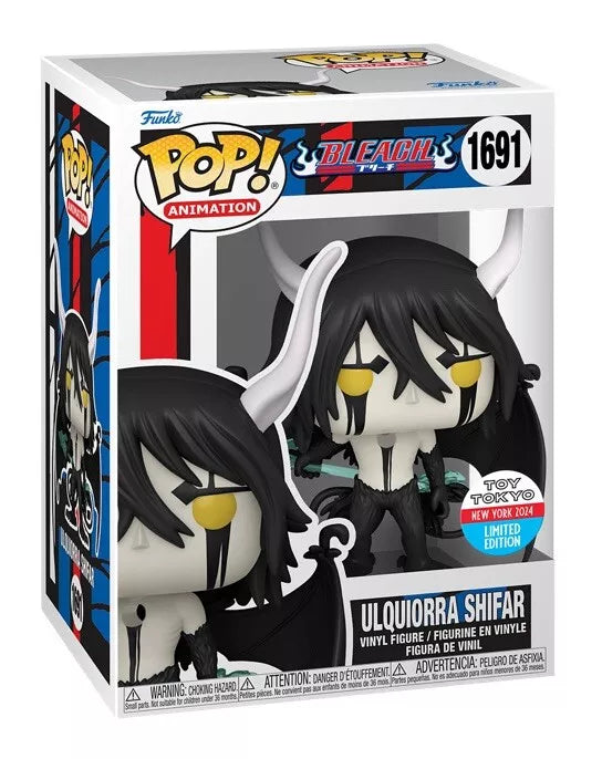 Funko Pop! Animation: Bleach: Ulquiorra with Wings (2024 NYCC Shared Exclusive) (Box Imperfection)