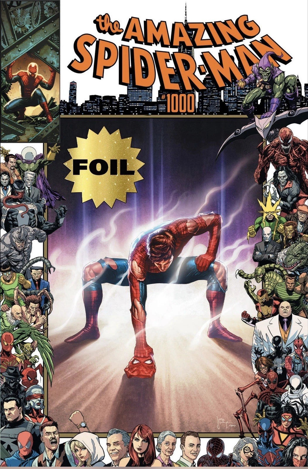 Comic Book: Marvel's The Amazon Spider-Man #1000 (Foil) (2026 NYCC Exclusive Variant)