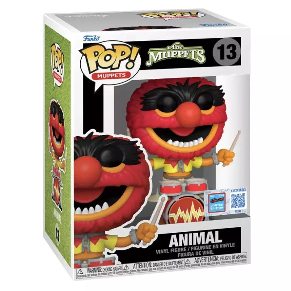 Funko Pop! Disney: The Muppets: Animal (2024 NYCC Convention Exclusive)