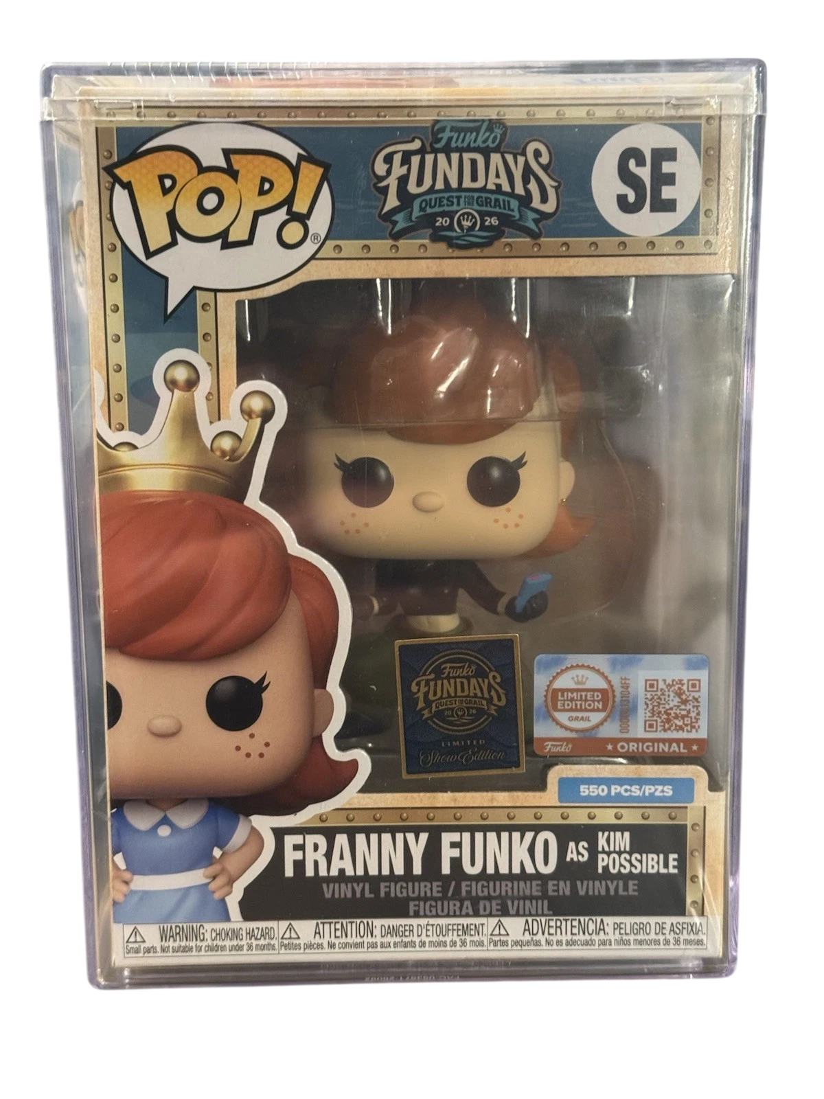 Funko Pop! Funko Fundays Quest for the Grail: Franny as Kim Possible (LE 550) (Funko Grail Edition) (2026 Fundays Exclusive)