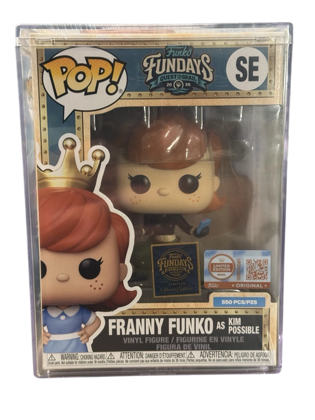 Funko Pop! Franny as Kim Possible from the Quest for the Grail set, limited edition Funko Grail Edition, 2026 Fundays exclusive.
