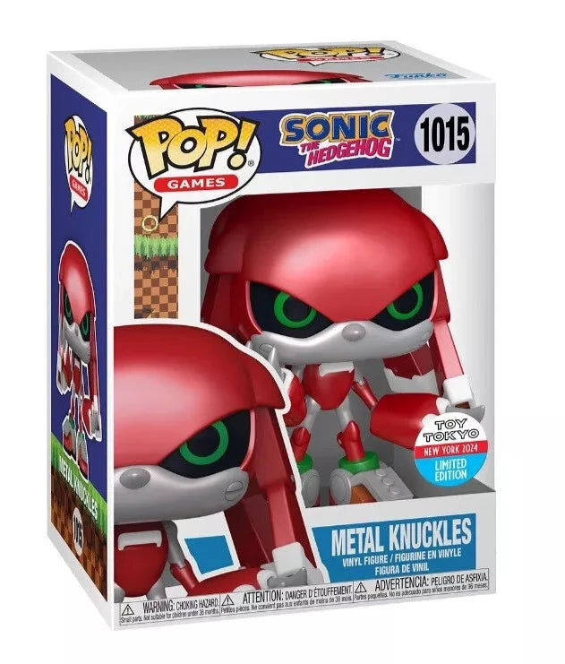 Funko Pop! Games: Sonic the Hedgehog - Metal Knuckles (2024 NYCC Shared Exclusive)