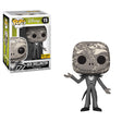 Funko Pop! figure of Jack Skellington and Zero from Disney's Nightmare Before Christmas, exclusive to Hot Topic, by Shak's Pop Shop.